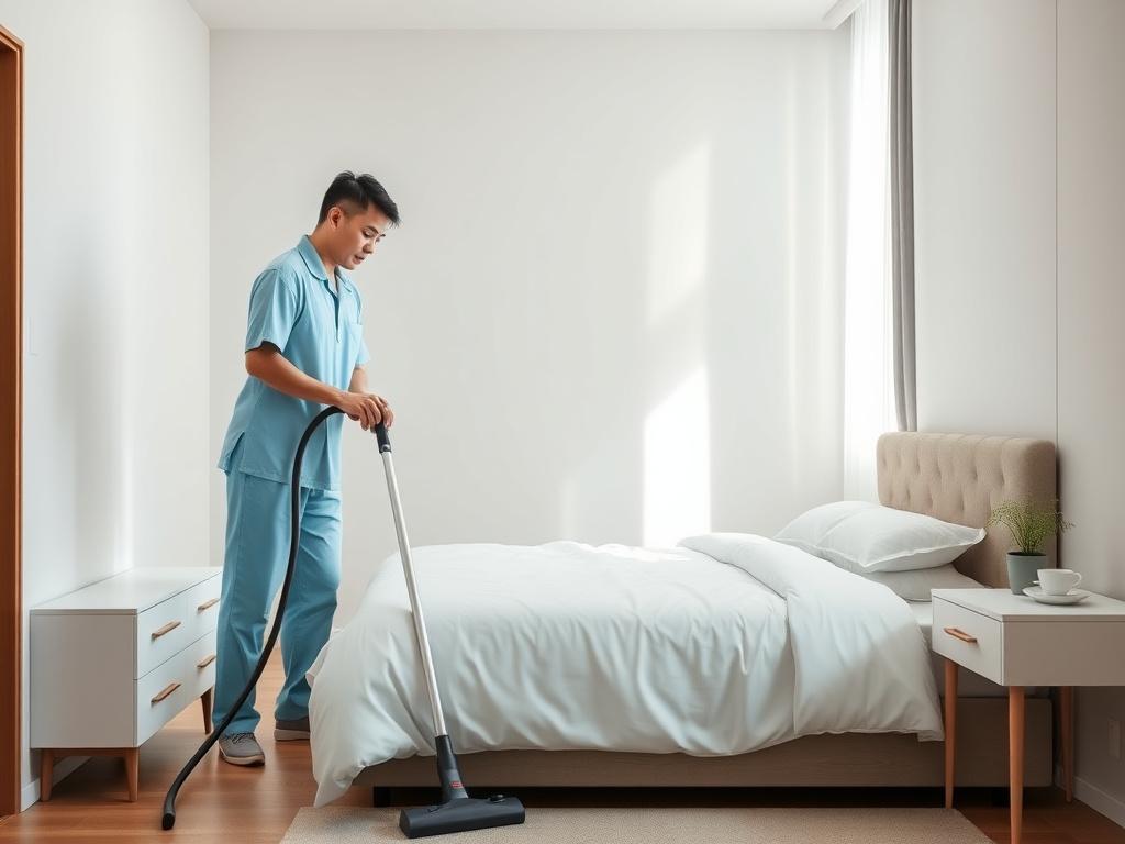 Regular home cleaning visit in a KL apartment